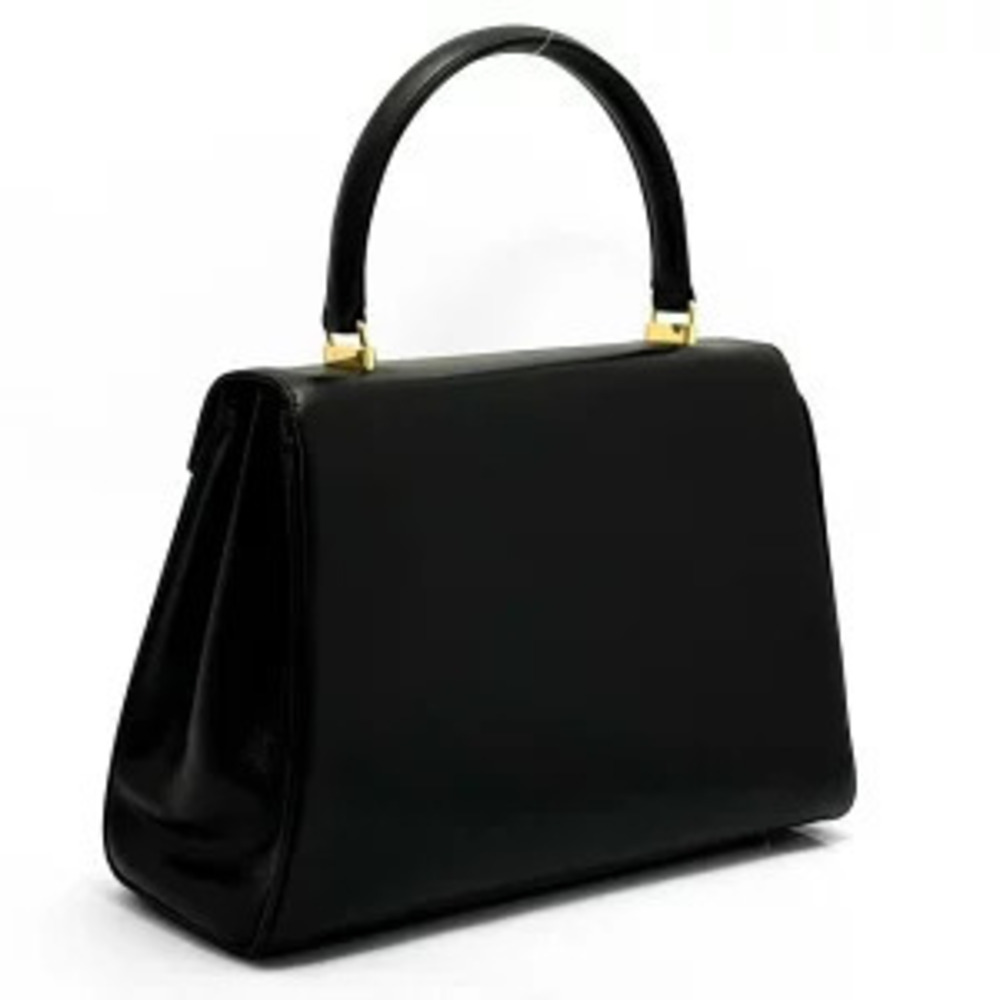 Gucci Handbag Turnlock Leather Black
